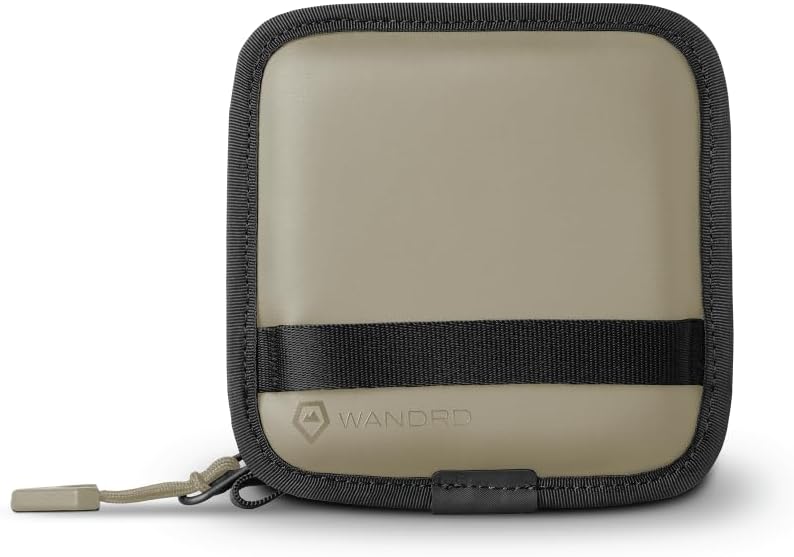 WANDRD Lens Filter Case - Store 4 Filters in Your Camera Backpack or Camera Case, Protect Photography Accessories from Scratches, Dust & Impact (Yuma Tan) - Image 1